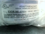  Edwards 52CR-N5-40WH Visual Signaling Appliance Light Adaptabeacon 120V-AC  Red Image
