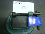  Wilton 14214 Model 402 C-Clamp 2” Series 400 Clamp Force 3500lbs Black Oxide Image