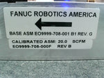  Fanuc EO-9999-708-001 B1 Rev. G Purge Switch 20 SCFM 70B SLPM EO9999-708-000F Image