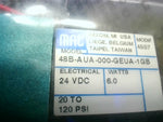  MAC Valve 48B-AUA-000-GEUA-1GB Solenoid Valve 24VDC 6.0 Watts 20-120 PSI Image