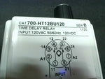  Allen Bradley 700-HT12BU120 Time Delay Relay 120-240VAC SerB 1.0-100S Image