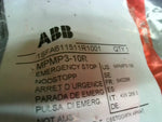  ABB MPMP3-10R E-Stop Push Button 1SFA611511R1001 40mm Red Image