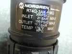  Norgren R74G-3AK-RMG Air Pressure Regulator 300PSIG 21 Bar Max In 150PSIG 10.3 Bar Max Out 175F 80C Max Temp Image