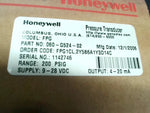  Honeywell FPG 060-G524-02 Pressure Sensor/Transducer 200 PSIG 9-28VDC Image
