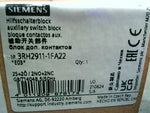  Siemens 3RH2911-1FA22 Auxiliary Contact 2NO/2NC Top Mount Image