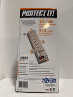  Tripp LIte STIK 6-Outlet Surge Protector 6FT Cord 3215CPTIP7575 Image