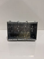  Thomas & Betts GW335G Lot of 10 PCS Galvanized Steel Masonary Switch Boxes 71 Cu In Image