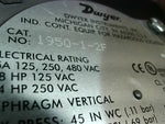  Dwyer 1950-1-2F Pressure Switch 45" H2o 125/250/480VAC Image