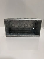  Raco 698 Galvanized Steel Electrical Box Masonry 89.8 Cu In Lot of 10 PCS Image