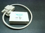  GridConnect GC-NET232-PLUS-DCE-110 NET232+ Serial to Ethernet Intelligent Cable Adapter w/ DCE Fem Connect Image