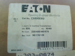  Eaton C0500E6U Industrial Control Transformer 50/50Hz 230/400/460/575 PriV 95/115/125 SecV Image