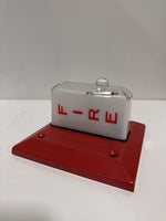  FCI STW/4F Signaling Strobe Red Fire Alarm Flush Mount 135-6810E Fire Control Instruments Image