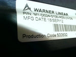  Warner Linear M1-D024-0100-A03-LN-OB Linear Actuator MTrack 24VDC Motor Voltage 75MM Stroke Image