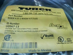  Turck WAKW 4.5T-1-WASW 4.5T/S101 Cable Cordset Double Ended 5-pin M12 Eurofast M/F B Coded Connector Image
