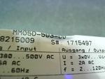  Sew Eurodrive MM05D-503-00 Frequency Converter 0.55 Kw Image
