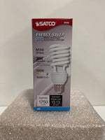  SATCO S7233 26W Energy Saver Natural Light Bulbs (Lot of 5) 10000 Hours 1750 Lumens Image