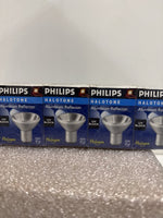  Philips 409355 Halotone Aluminum Reflector Bulbs (Lot of 5) 20W 12V Image