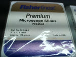  Fisher Finest 12-544-1 (6 PCS Premium Microscope Slides Plain 3"x1"x1mm Image