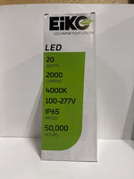  Eiko VTU-20 LED Utility Lamp Vapor Tight 20W 2000 Lumens 4000K VTU20 Image