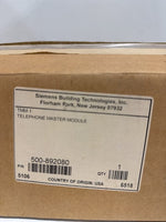  Siemens TMM-1 Pyrotronics Telephone Master Module 500-892080 Image