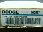  Dodge 60BTL16H Roller Chain Sprocket Tapered Bore 16-Tooth Hardened #60 Chain Image