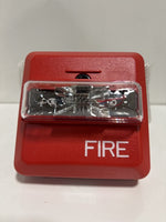  Siemens ZH-MC-R Wall Mount Fire Alarm Signal Horn/Strobe 500-636161 Image