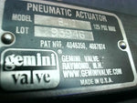  Gemini Valve B412 Pneumatic Actuator 125PSI Image