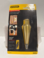  Stanley 47-973 Solid Brass Plumb Bob 8oz Hardened Steel Tip 70002835 Image