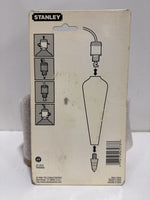  Stanley 47-973 Solid Brass Plumb Bob 8oz Hardened Steel Tip 70002835 Image