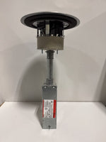  Wiremold RC4ATCAL Multi Service Poke-Thru Assembly Aluminum Finish Image