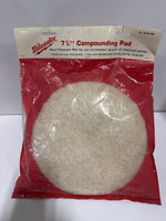  Milwaukee 49-36-1500 7 1/2" Compounding & Deep Cleaning Pad NEW 49361500 Image