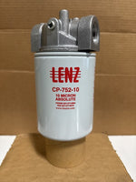  Lenz CP-750-10 /R Spin On Filter Assembly 10 Micron 3/4 NPTF Port 15 psi Image