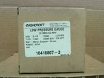  Ashcroft 25-1490-A-02L-60IW Low Pressure Gauge 0-60# H2O Image