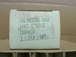  Winters P301 Low Pressure Gauge 0-32" H2O Vacuum 1/4" 2.5" Dial Image