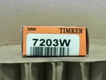  Timken Fafnir 7203W Angular Contact Bearing 17mmX40mmX12mm Image