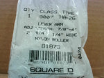  Square D 9007HA-26 Adjustable Lever Arm 7/8"-4" Nylon Roller 2" Dia. 81873 Image