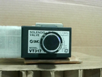  SMC VT317 3-Port Solenoid Valve 120VAC @ 60Hz - 110VAC @ 50/60Hz Image