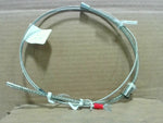  PPE ADT-1036U Adjustable Depth Thermocouples (5 PCS) w/ SS Overbraid (Lot of 5 pcs) Plastic Process Equipment Image