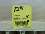  Cooper Bussmann AGC-3-R Buss Small Dimension Fuses 100A 250VAC (Box of 5) Image