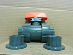  Hayward TB1075STE PVC True Union Ball Valve Socket 3/4" Threaded Image
