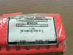  North BS02B Safe Ball Valve Lockout 1-1/2" to 2-1/2"  Red Polypropylene Image