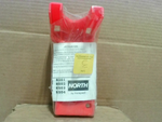  North BS01B Safe Ball Valve Lockout 3/8" - 1-1/4" Red Polypropylene Image
