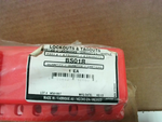  North BS01B Safe Ball Valve Lockout 3/8" - 1-1/4" Red Polypropylene Image