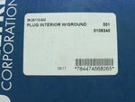  Meltric 39-2A110-043 Interior Plug w/ Ground Poly Size 6 Image