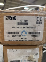  REER EOS4 753 X Light Curtain Set 1310214 Emitter & Receiver 760mm Height, Type 4, 30mm Resolution Image