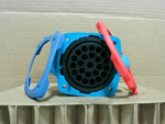  Meltric 63-B4002 Recepticle Connector DSN24C 2/7.5A 480VAC/130VDC 23P+G Image