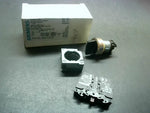  Siemens 3SB3-601-2KA11-0CC0 Round Selector Switch Unit Image
