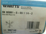  Watts RK909M1-S-SS 1 1/4-2 Check Seat Kit 0887140 1-1/4" to 2" Backflow Preventer 909M1HW / 709HW Image