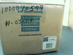  Bodine 33A5BEPM-5F Right Angle Gear Motor 250RPM 1/8HP 130VDC 6144AJ Image