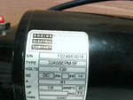  Bodine 33A5BEPM-5F Right Angle Gear Motor 250RPM 1/8HP 130VDC Image